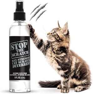 Emmy's Best EBPP Stop The Scratch Cat Spray Deterrent for Kittens and Cats - Non-Toxic, Deterrent Spray with Rosemary Oil