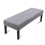 Liykimt Stretch Dining Bench Cover,