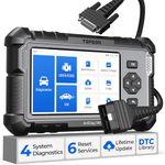 TOPDON ArtiDiag500 OBD2 Scanner, 4 Systems Car Diagnostic Tool, Oil/Throttle/SAS/TPMS/BMS/EPB Reset, Free Updates for Life, AutoVin