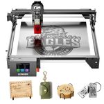 LONGER Laser Engraver, Ray5 10W DIY Laser Cutter Engraving Machine with 3.5" Touch Screen, App Offline Control,Engraving Area 15.75"x15.75",0.08mm Laser Spot, for Wood Metal Acrylic Glass