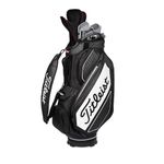 Titleist Tour Series Premium, Unisex Adult Golf Bag, Black/White, One Size