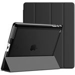 JETech Case Compatible with iPad 2 3 4 (2012/2011 Model), Smart Cover with Auto Sleep/Wake (Black)