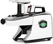 Tribest Greenstar GSE-5050 Elite Twin Gear Cold Press Slow Masticating Juicer (Chrome)