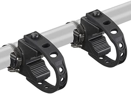 KEMIMOTO Type B Shovel Holder Rubber Clamp Grip Mount Kit Fits 1"-1.5" Diameter Tools, Clamp For 0.75"-1.5", 1.675"-2.25" Mounting Bar Tube Tool Grip