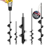 Auger Drill Bit for Planting 4 Pack