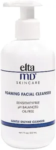 EltaMD ELTA MD Foaming Facial Cleanser, Gentle, Oil-free, Paraben-free, Dermatologist-Recommended Enzyme and Amino Acid Face Wash, Basic, 7 fl oz (207 ml), (Pack of 1)