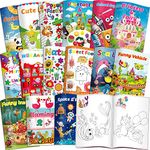 OSIMIG 15Pcs Colouring Books for Children Age 2-8,Kids Activity Books for Kids Party Favours,21.6*15cm,Kids Party Bag Fillers,Themes Include Unicorns, Dinosaurs, Underwater World and More