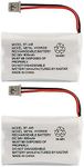 Uniden BBTY0504101 model BT446 Genuine Original OEM Uniden Shipped with Uniden Phones, Part Number BBTY0504101, Nickel Metal Hydride Rechargeable Cordless Phone Battery Pack; Equivalent to Uniden BT909, BT1005 and BT504; Fits WHAM; DC 3.6V 800mAh; Also known as BBTY0504001; Manufactured in China by BYD for Uniden - Pack of 2