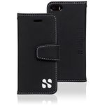 SafeSleeve EMF Protection Anti Radiation iPhone Case: iPhone SE and iPhone 5/5s RFID EMF Blocking Wallet Cell Phone Case (Black)