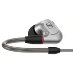 Sennheiser IE900 Hi-Res Audiophile In-Ear Monitors, German Made, Trueresponse Transducers with X3R Technology for Balanced Sound, Rich Bass, 3 Detachable Cables, Flexible Ear Hook, 2Y Warranty, Silver