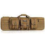 Savior Equipment American Classic Tactical Double Long Transportation Case w/Backpack - 42 Inch Flat Dark Earth Tan