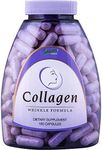 Sanar Naturals Collagen Pills with Vitamin C, E - Supports Hair, Nail, Skin, Joint & Bone Health - Hydrolyzed Collagen for Women & Men Supplement - Grass Fed, Non-GMO, 150 Capsules