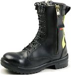 Tuffking 3104 Ranger Mens Firefighters Black Double Zip Safety Boots F2A EN15090 (10 UK)