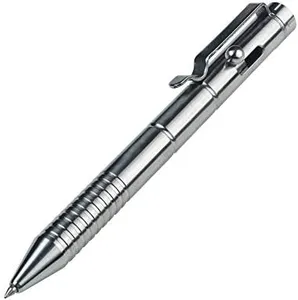 SMOOTHERPRO Titanium Bolt Action Pen with Tungsten Side for Business Office Signature EDC Pocket Design Color Natural (Ti598)