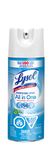 Lysol Disinfectant Spray, All in One, Crisp Linen, Disinfect and Eliminate Odours on Hard Surfaces and Fabrics, Kills 99.99% of Viruses & Bacteria, 350g