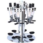 Optic Drinks Dispenser 6 Bottle Rotary Bar Butler Drinks Optic Stand Spirits Optic Dispenser Stand Rotating Wall Mounted Optic Liquor Dispenser Bottle Bar Rotating Optics Optics for Home Bar Butler