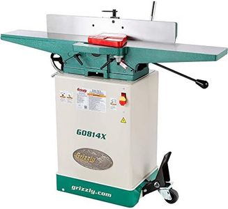 Grizzly Industrial G0814X - 6" Jointer W/Stand & V-Helical Cutterhead