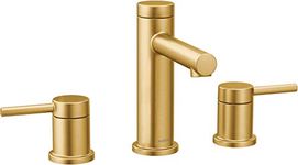 Moen T6193BG Align Two Handle Modern 8-Inch Widespread Bathroom Faucet Trim Kit Valve Required, Brushed Gold