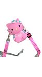 EITHEO Cute Baby Silicon Sling Bag | Cross Body Zipper | Hand Bag | Travel Purse | Trendy Girls Pouch Bag (Assorted Color) (Hello Kitty Face Pink NL-SB)