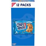 Chips Ahoy! Chocolate Chip Cookies, Single Serve, 18.6 oz/528 g