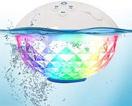 Pool Speaker with Colorful Lights, 