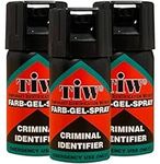 2in1 Self Defence Weapon UK Legal Spray and Criminal Identifier. 3 UNITS. UK Police used brand TiW TW1000. Taser, Mace, Pepper Spray Legal Alternative. (3 x 40 mL) FARB-GEL-SPRAY for Women and Men.