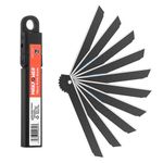 MAXPOWER 50 Pack 9 mm Utility Knife Replacement Blades, Box Cutter Blades, 60° Snap-Off Blades for Precision Cutting and Multi-Purpose Use