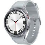 Samsung Galaxy Watch 6 Classic 47mm Stainless-Steel Smartwatch w/Fitness Tracker, Heart Monitor, BIA Sensor, Bluetooth – Silver