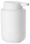 Zone Denmark Soap Dispenser, Stone Acrylonitrile Butadiene Styrene (ABS), White, 8,3cm