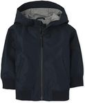 The Children's Place Baby Toddler Boys Windbreaker Jacket, New Navy, 12-18 Months