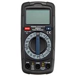 AmazonCommercial 2000 Count Manual Ranging Digital Multimeter, Black