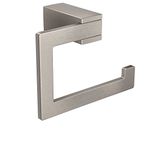 Moen BP3708BN Kyvos Single Roll Toilet Paper Holder, Brushed Nickel