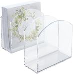 PITBVO Napkin Holder, 2 Pack Clear 