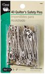 Dritz 1461 Safety Pins, Size 3 (2-Inch), 40-Count