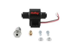 Holley 12-428 Mighty Might Electric Fuel Pump Free Flow GPH 34 Free Flow LPH 129 1/8 in.