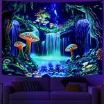 Ameyahud Blacklight Fantasy Forest 