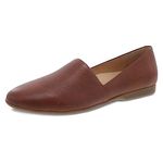 Dansko Larisa Slip-On Flats for Women – Comfotable Flat Shoes with Arch Support – Versatile Casual to Dressy Footwear – Lightweight Rubber Outsole, Saddle, 8.5-9