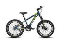 Tata stryder Elvis pro Sports Kids Cycle in 20" Wheel Size with Double disc Brake with Front Suspension in Water Decals Stickers for Age Group 7 to 9 Years