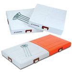 Champro 2 Quilted Bases with Double First Base (Orange/White)