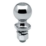 Tow Ready Reese 63889 Packaged Class II Hitch Ball, Chrome - 2" Ball x 3/4" x 2-3/8", 3,500 lbs.