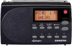 Sangean HDR-14 HD Radio/FM Stereo/AM Portable Radio, standart , Black