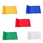 Golf Flagsticks for Indoor Outdoor, Mini Flags,Putting Flags,Nylon Flag Putting Green Flag Training Hole Pole Cup Banner 18x12cm 5PCS,Great for Backyard Family Games