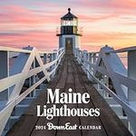 2024 Maine Lighthouses Wall Calenda