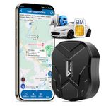 4G GPS Car Tracker, 10000mAh Battery Magnetic Waterproof GPS Tracker Real-time Remote Tracking and APP Notifications Tracker Devices 10s Instant Updates, Unlimited Distance UK EU