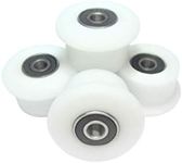 EsemFlex Total Gym Wheels/Rollers - Qty. 4 for Models 1000, 1100, 1400, 1500, 1600, 1700, 1800, 1900, Achiever, Force, Gold, Max, Platinum, Platinum Plus, Pro, Supra, Supreme, Ultima, Ultra, XLI