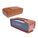 Tuff Luv Compatible with Bose Soundlink Mini 1&2 - Vintage Genuine Leather Travel Case - Brown