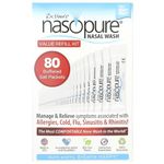 DR HANA'S NASOPURE The Nicer Neti Potâ€ | Value Refill Kit | 80 Buffered Salt Packets | Allergy and Congestion Relief Nasal Wash