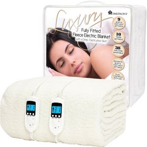 Homefront King Size Electric Blanket – Soft Heated Bed Cover