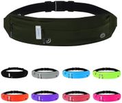 WATERFLY Running Belt Fanny Pack:Phone Holder Belt for Men Women