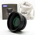 FotoZ 49mm 10x Professional Macro Conversion Lens, Super Macro Lens, for Canon EOS M6 M50 Mark II M100 M200 R50 R100 with EF-M 15-45mm RF-S 18-45mm Kit Lens